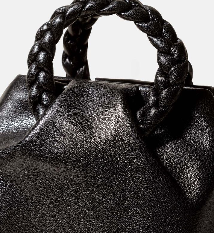 حقيبة يد بومبون إم مرنة ولامعة