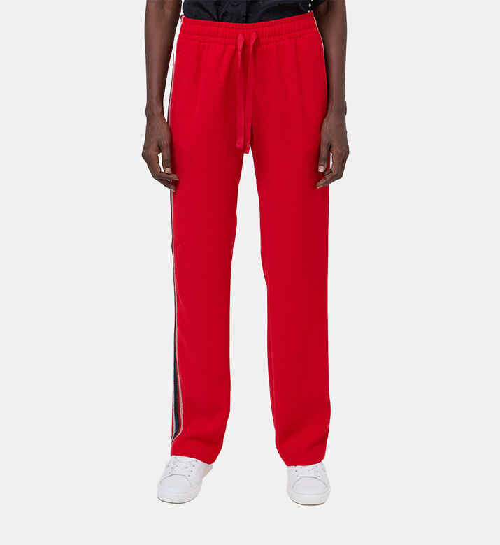 Zadig et Voltaire Pomy Straight-leg Crepe Trousers, Model View