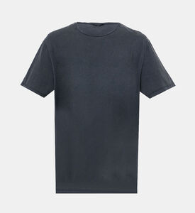 Cotton Jersey Crewneck T-shirt