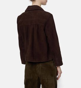 Ba and Sh Milas Suede Jacket, Model View