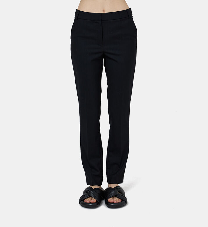 Weill Wool Cigarette Trousers, Model View