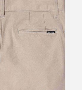 Embroidered Logo Chino Shorts