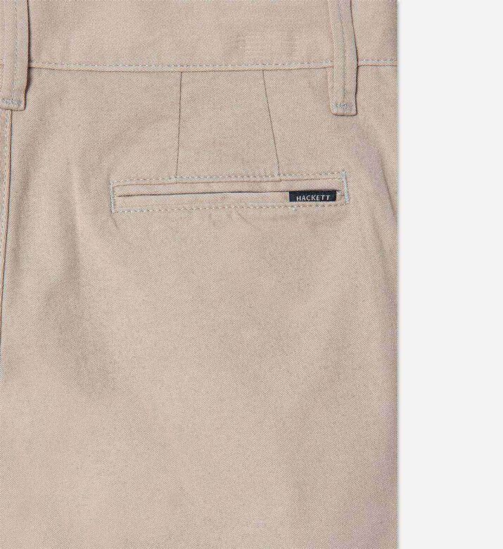 Embroidered Logo Chino Shorts