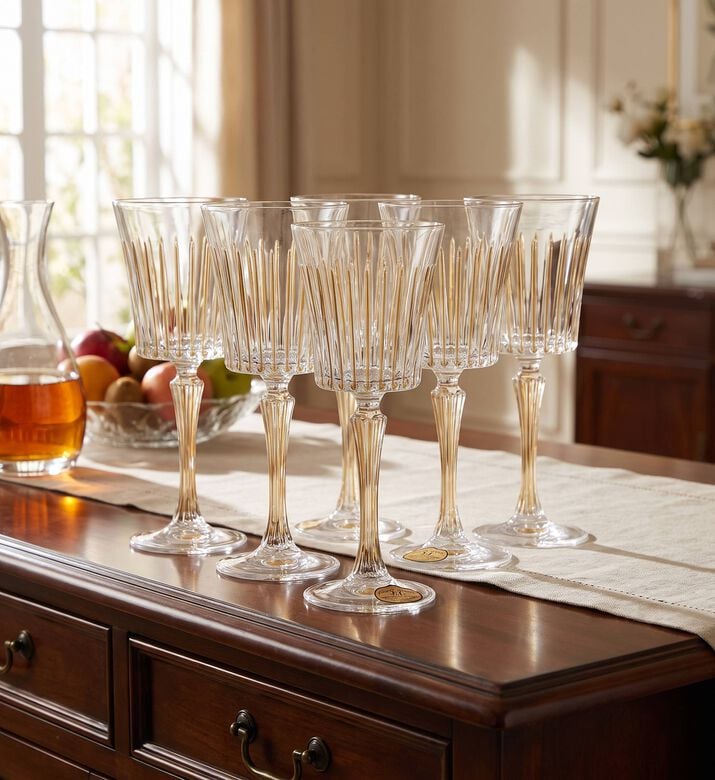Cristal de Paris Crystal Tumbler 5-piece Set, Model View