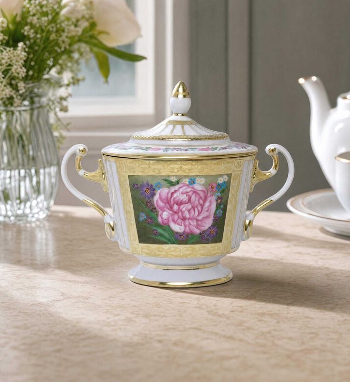 Imperial Alexandria Recollection Sugar Bowl, Model View