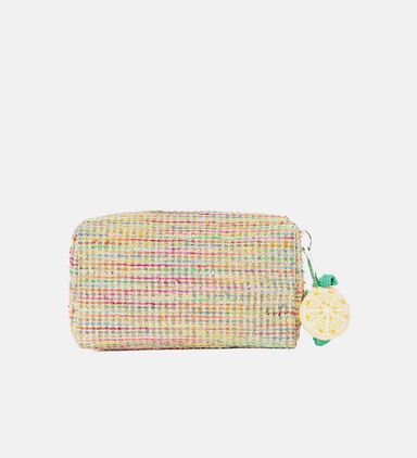 Lemon Charmed Woven Pouch