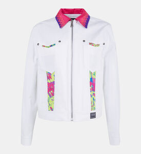 جاكيت دنيم بطبعة حيوانات