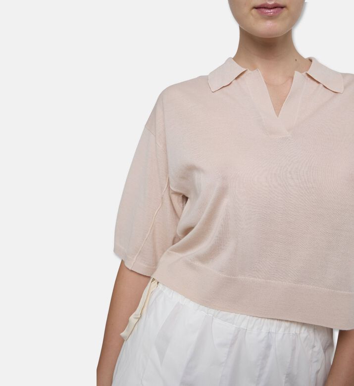 Soeur Elton Oversized Sleeves Pullover, Model View