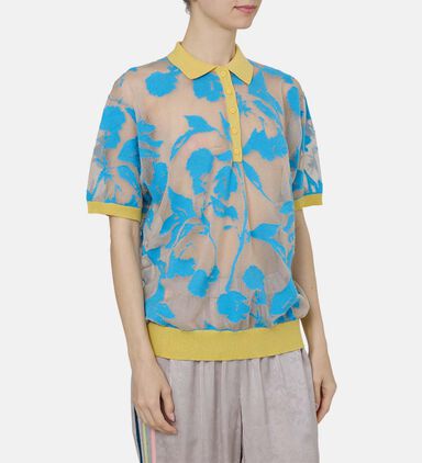 Sharita All-over Print Polo Shirt