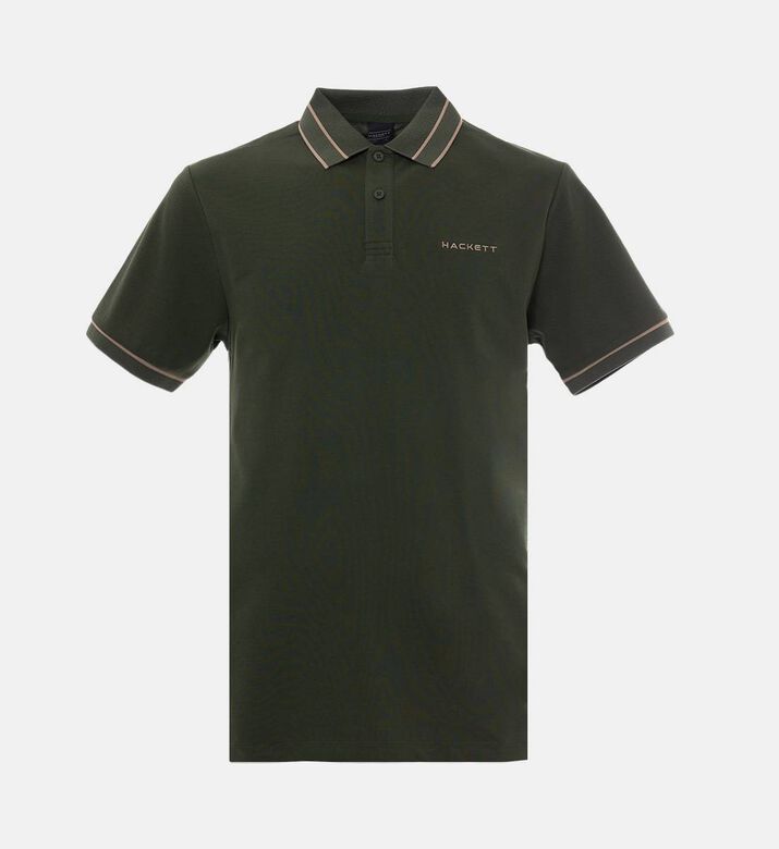 Hackett London Polo Hs, Khaki, M, Packshot View Hackett London Polo Hs, Khaki, M, Packshot View