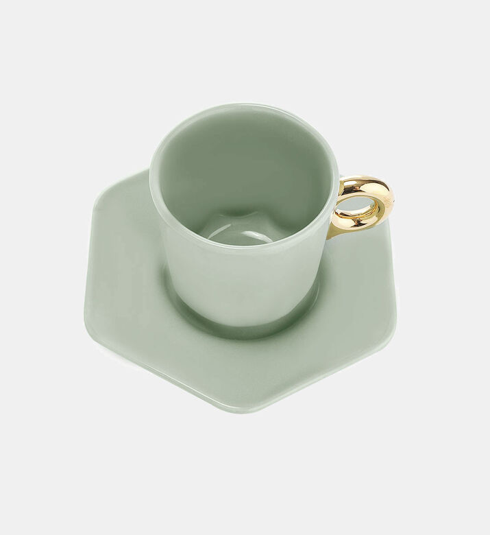 كوب إسبرسو هندسي من البورسلين