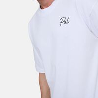 Cotton Chest Logo Crewneck T-shirt