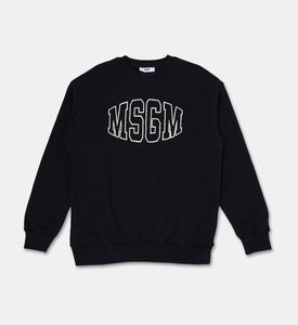 MSGM Logo Crewneck Sweatshirt, Packshot View