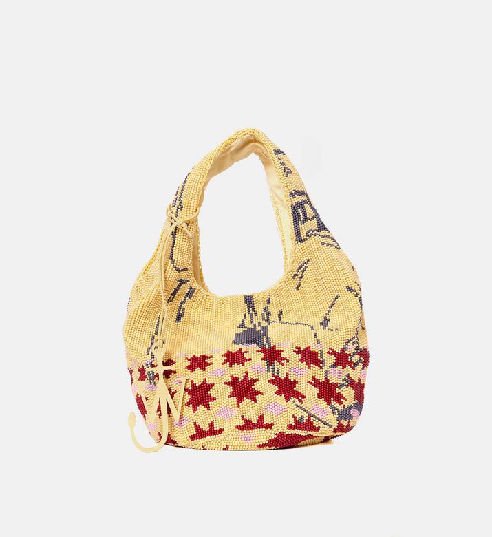 Beaded Mini Shopper Bag