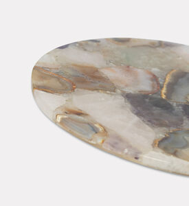 Home Deco and More Agatha Laxy Susan Decorative Plate, Packshot View