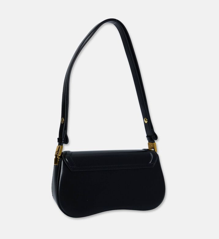 JW PEI Vegan Leather Shoulder Bag, Black, Packshot View