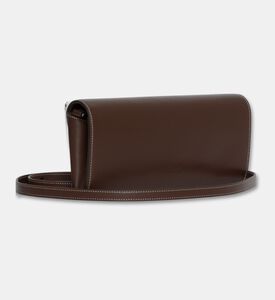 Mlouye Calf Leather Isla Grab Wallet, Dark-brown, Packshot View