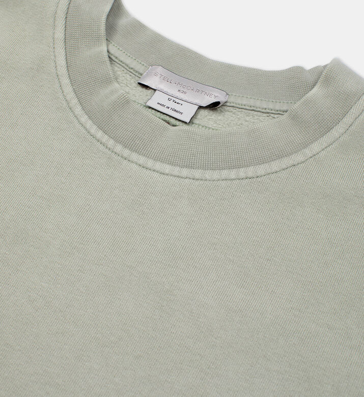 Embroidered Logo Cotton Sweatshirt