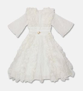 Poca and Poca Short Bell Sleeves Flared Dress, Packshot View