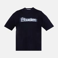 Blurred Logo-print T-shirt