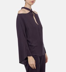 Federica Tosi Cut-out Detail Long-sleeve Top, Model View