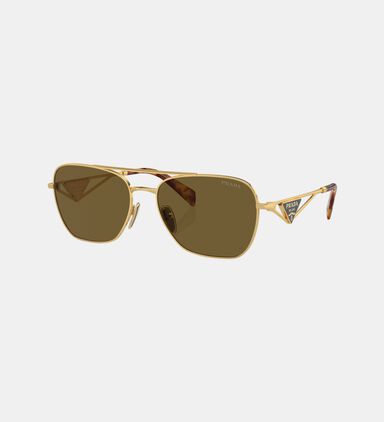 Double-bridge Pilot Sunglasses 59