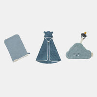 Newborn Terry Baby Gift Box - Cottage Blue Mix