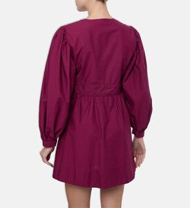 Farm Rio Puffed Sleeve Mini Dress, Model View