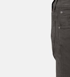 بنطال من القطن المصبوغ بخمسة جيوب