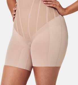 High-waisted Mid-thigh Shorts