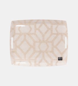 Platex Geometric Integrated Handles Acrylic Tray, Packshot View