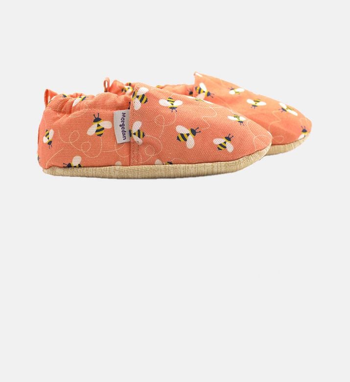 Bee Happy Non-slip Moccasins