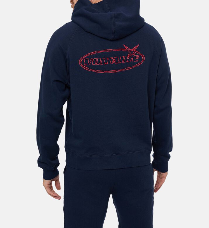 Zadig et Voltaire Long-sleeve Hooded Sweatshirt, Model View