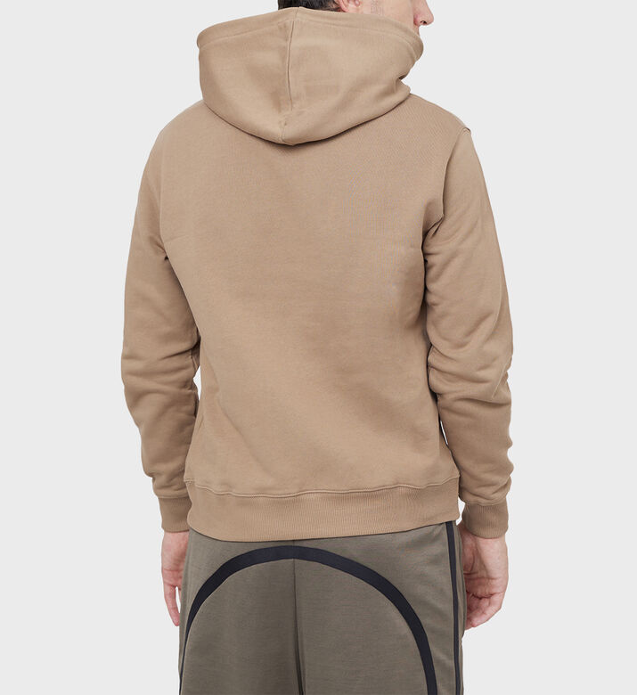 Klein Cotton Patch Hooded Sweatshirt
