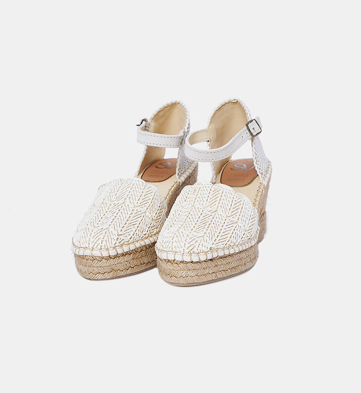 صندل ويدج بحافة صدفية