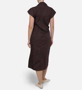 Soeur Foggia Wrap-front Midi Dress, Model View