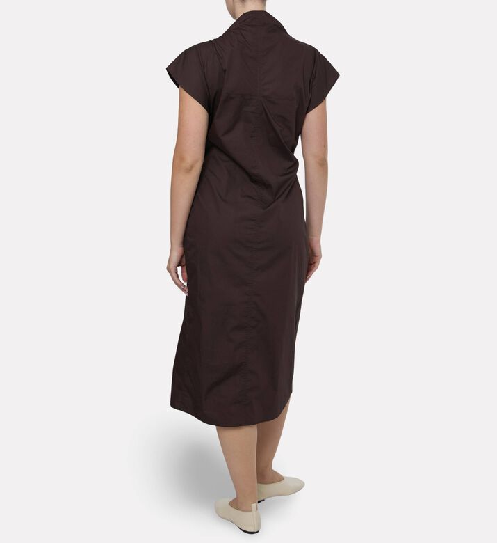 Soeur Foggia Wrap-front Midi Dress, Model View