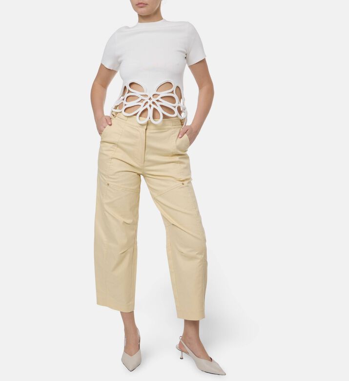 Cult Gaia Maddy Ankle-length Cargo Pants, Model View