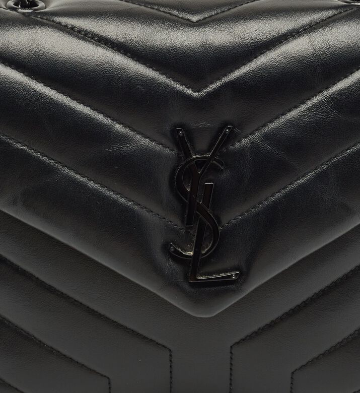 Yves Saint Laurent Saint Laurent Quilted Leather Loulou Shoulder Bag, Packshot View