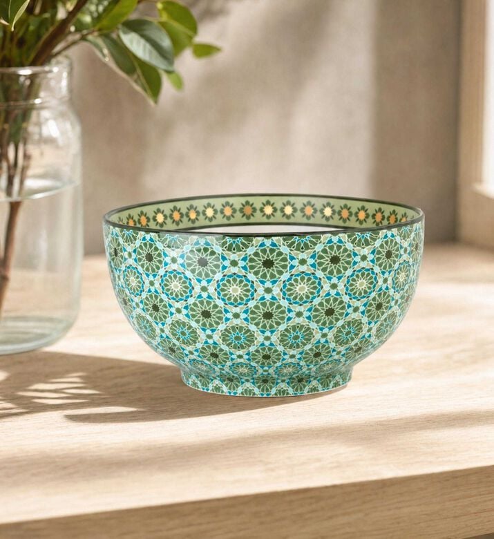 Images d Orient Andalusia Porcelain Bowl, Model View
