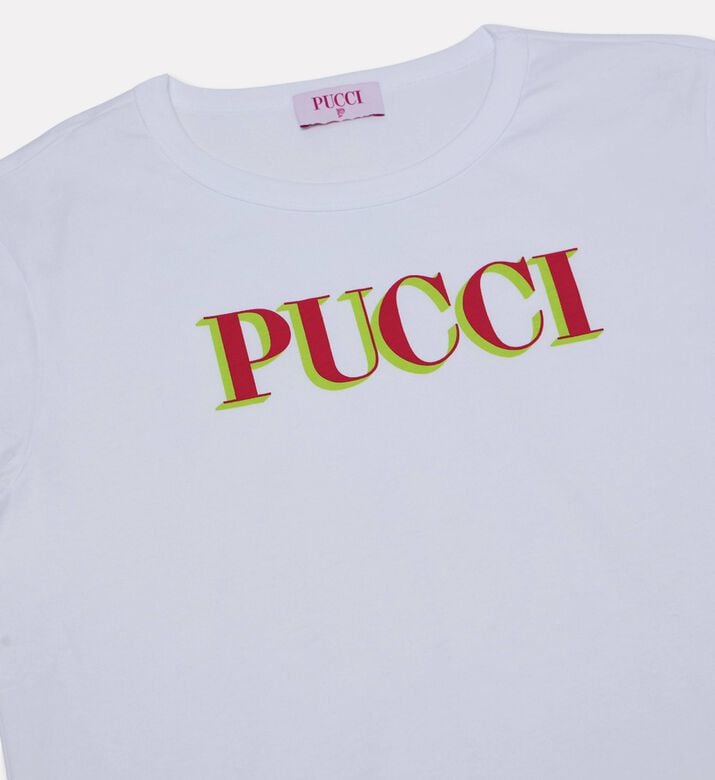 Emilio Pucci Logo Print Short-sleeve T-shirt, Packshot View