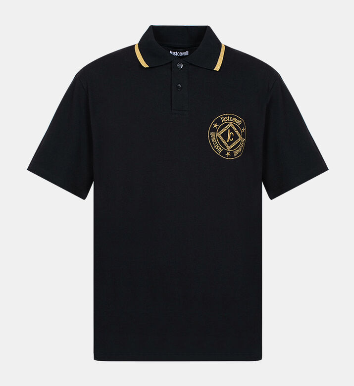 Cotton Embroidered-logo Polo Shirt