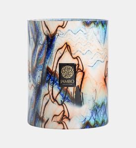 Jambo Collections Candle Yala, 20-cm, Blue, Packshot View