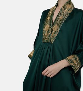 BARG Paisley Embroidered Abaya, Model View
