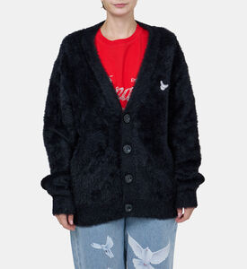 كارديغان مطرز بشكل فراشة