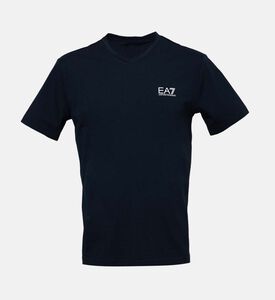 V-neck Lyocell Cotton T-shirt