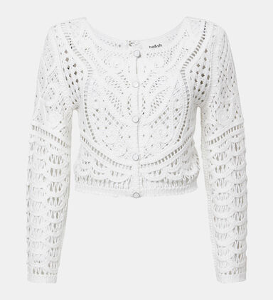 Marc Lace-look Cardigan