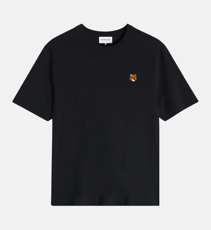 Classic Fox-embroidery Regular-fit T-shirt