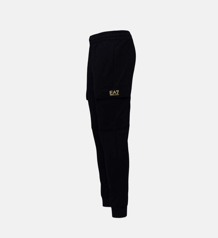 Flap-pockets Cotton Sweatpants