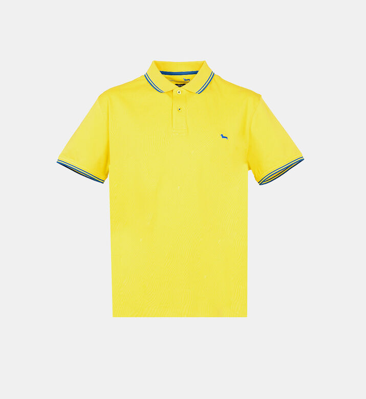 Slim-fitted Cotton Polo Shirt